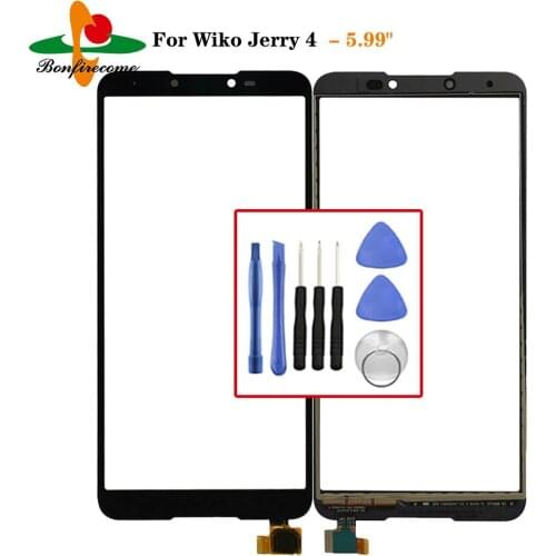 For Wiko Jerry 4 Touch Panel Touch Screen Digitizer Sensor Replacement For Wiko Jerry4 LCD Front Glass Lens