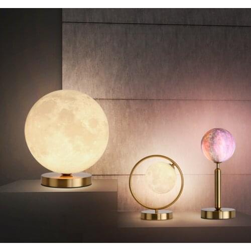Nordic Bedroom Table Lamp Bedside Lamp Living Room Study Reading Lamp Luxury Desktop Decorative Lighting