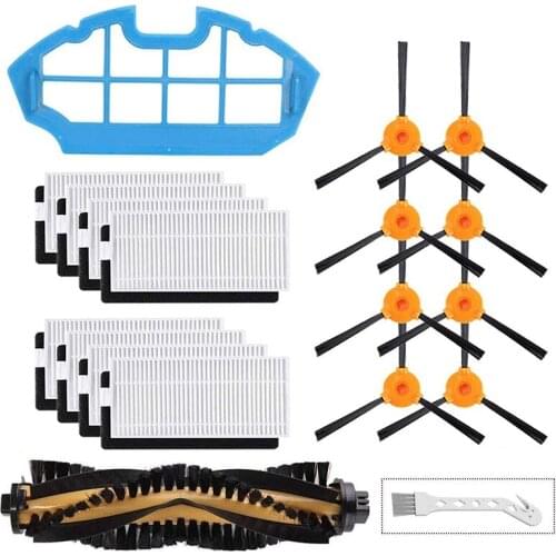 Replacement Filters and Brushes for Ecovacs Deebot N79 N79S DN622 500 N79W N79Se Yeedi K600, K700 Robotic Vacuum Cleaner