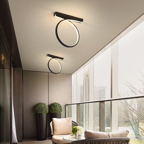 Modern luzes de teto luminaria led Bedside Aluminum living room bedroom luminaria lighting light Ceiling Ligting