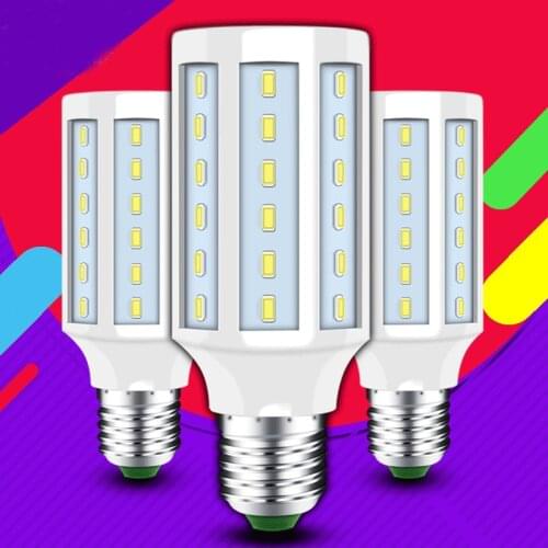 LED bulb 5373 patch warm white 6000K-6500K screw E27 corn light lighting super bright energy-saving LED bulbs