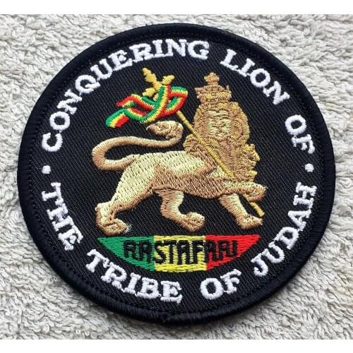 IVY-LOVING Craft THE LION OF JUDAH PATCH 3" Cloth Badge