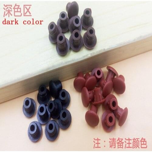 10pcs furniture cabinet screw hole plug 5mm plastic plug hole wardrobe head screw decoration cover dustproof plug cover