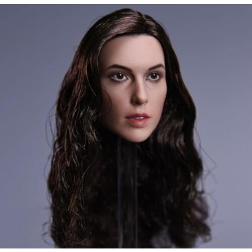 1/6 Scale Gal Gadot JX-09C Head With Curly Long Hair for 12 inches Figure