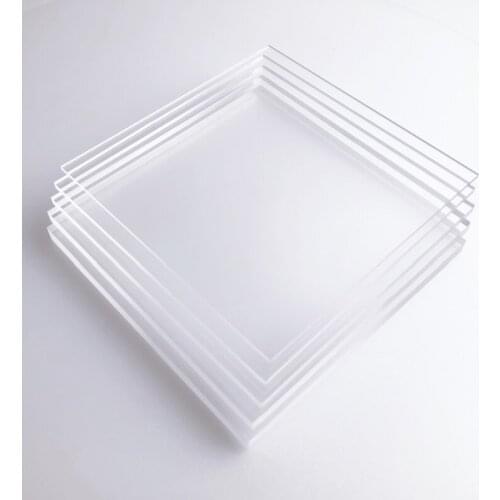 1pcs 100mm width 2mm-20mm thick acrylic board plexiglass plank High transparent plastic shutter DIY decoration boards