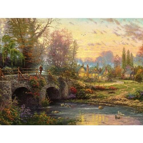 A7410 11CT/14CT/18CT/25CT/28CT tree patterns Counted Cross Stitch DIY Cross Stitch Kits Embroidery Needlework Sets