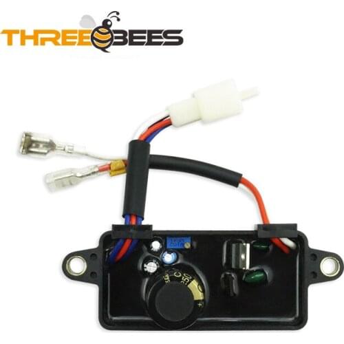 Automatic Voltage Regulator AVR 2KW Single-Phase Voltage Regulator Petrol Generator Parts Engine Motor Trimmer High Quality