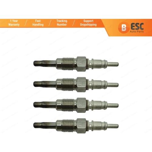 ESC EGP38-1 4 Pcs Heater Glow Plugs GX76, 0 100 226 199, GN928 for Audi Volvo VW Skoda Seat