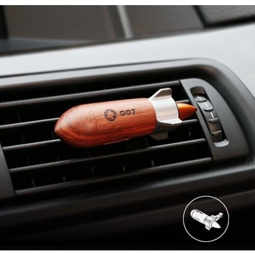 Bullet Car Air Freshener Original Design Car Perfume Car Fragrance Creative Vent Clip Car Decoration