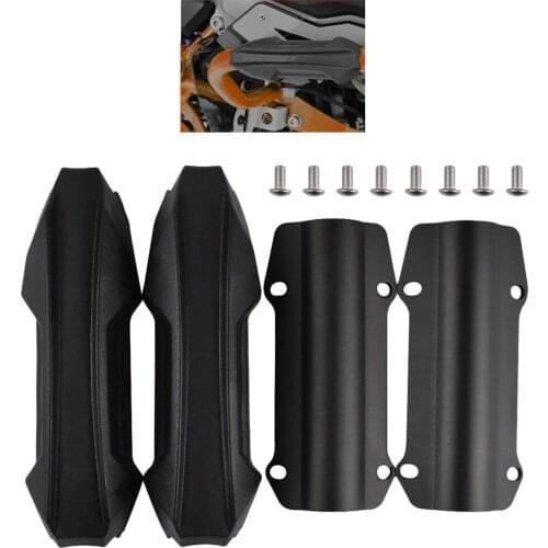For BMW R1200GS Adventure GSA F800GS F850GS Motorcycle Crash Bar Bumper Engine Guard Protector Decorative Block 25mm Black