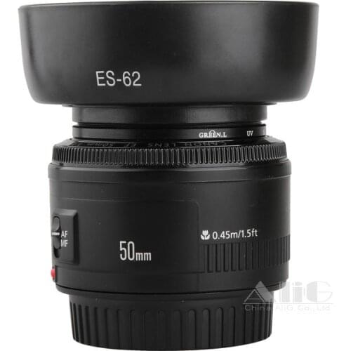 Camera Lens Hood ES-62 Thread Mount For Canon EF 50mm f/1.8 II 52mm Lens