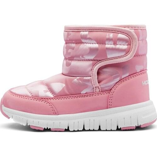 Snow Boots For Children Winter New Style Girls Warm Shoes Baby Boys Cotton-Padded Footwear Non-slip Casual Thick Pink 2020 Kids