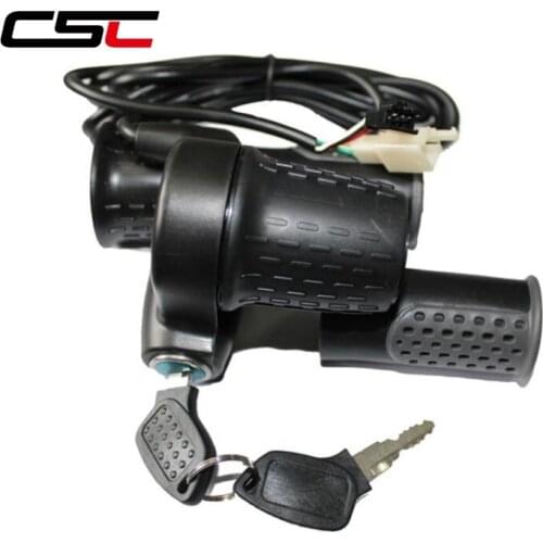 Electric bicycle Bbike 24/36/48/60/72V Half Twist Throttle With electric lock