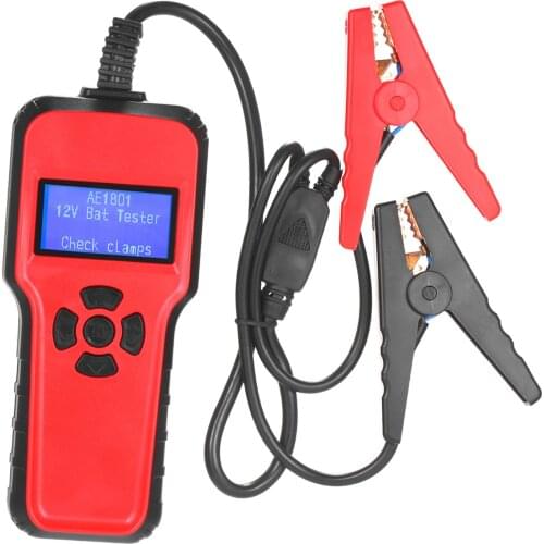 Battery Tester Battery Analyzer 12V Electronic Auto Relay Tester Vehicles