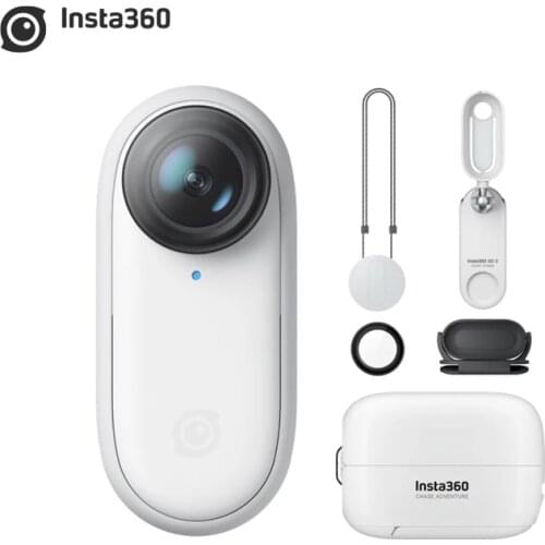 Insta360 GO 2 Thumb CAM 1440P 50FPS Vlog Anti-shake Waterproof Mini Action Camera Recorder Hands Free for FPV RC Drone