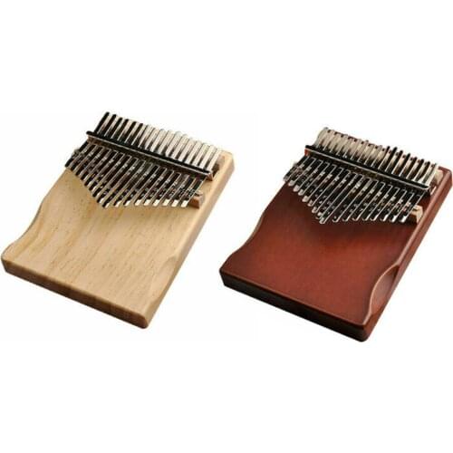 Kalimba 17 Keys Thumb Piano with Waterproof Protective Box,Tune Hammer and Study Instruction,Portable Finger Piano