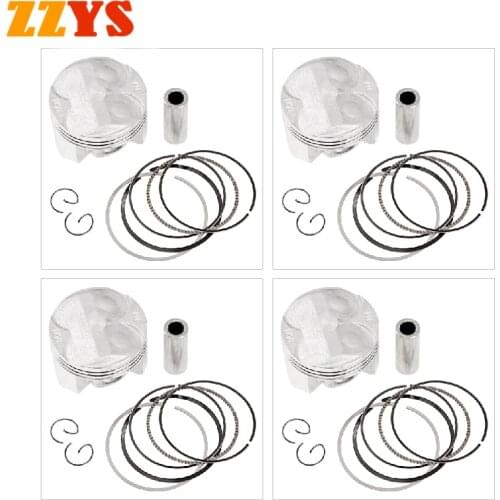 Motorcycle 55mm 55.25mm 55.5mm 55.75mm 56mm Piston Rings Kit For Honda CB400 CB-1 CBR400 NC23 CBR 400 NC29 1992 2015 1989 1991