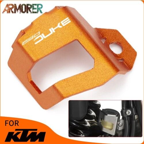 690duke Rear Brake Pump Fluid Reservoir Cap Cover Guard Protector For 690 DUKE R 690 DUKE 2018 2019 2020 Motorcycle Accessories