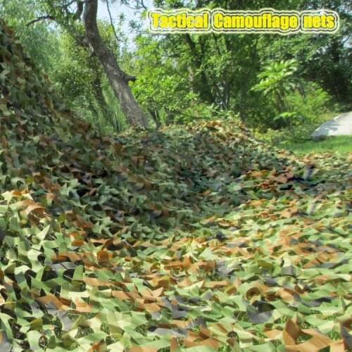 Tactics Hunting Military Woodland Leaf Camouflage Net Camp Military Hunting Camouflage Suitable For Camping Hide Sun Shelte