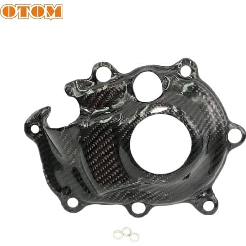 OTOM 2021 New Motorcycle Left Stator Magneto Engine Crankcase Cover Protection Guard For YAMAHA YZ450F YZ450FX WR450F Accessorie