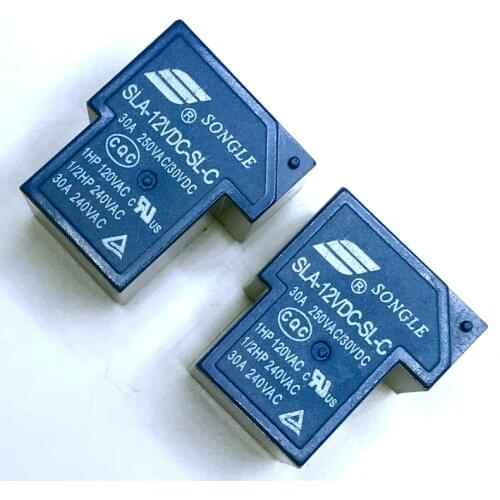 2pcs/lot Power Relay SLA-05VDC-SL-C SLA-12VDC-SL-C SLA-24VDC-SL-C 5V 12V 24V 6Pin PCB Relay 30A New Original Hot