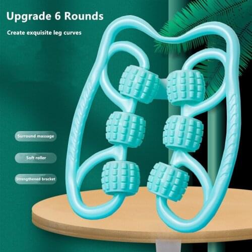 Loop Leg Shaping Massage Roller Thin Arm Muscles Fat Reduction Relieve Soreness Neck Meridian Through Stovepipe Tool Foam Roller