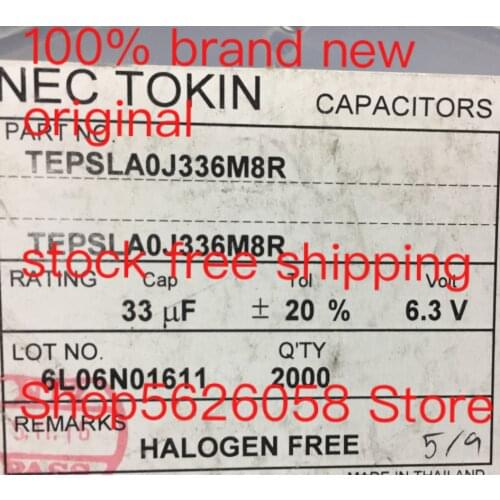 TEPSLA0J336M8R SMD 100% new original freeshipping STOCK 50PCS-3000PCS/LOT