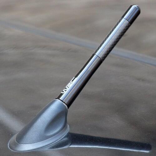 WRC Carbon Fiber Radio Car Antenna for Mercedes W203 W211 W204 W210 W124 GLA Lexus IS250 RX300 RX350 RX NX For Cadillac SRX