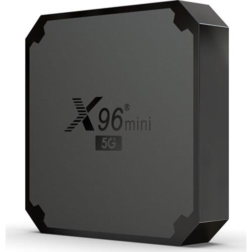 X96mini 5G Andriod 9.0 TV Box 2G16G S905W4 usb2.0 dual wifi 2.4/5G 4K H.265 media player smart set top box