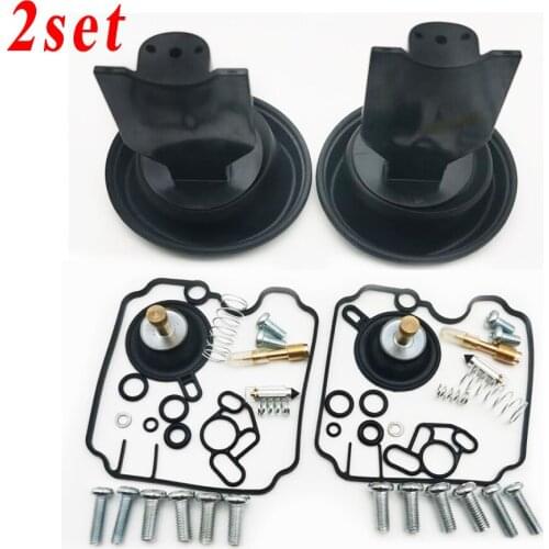 2 Sets Motorcycle Repair Accessories For TDM850 XTZ750 TDM 850 Carburetor Repair Kit Membrane Diaphragm Vacuum