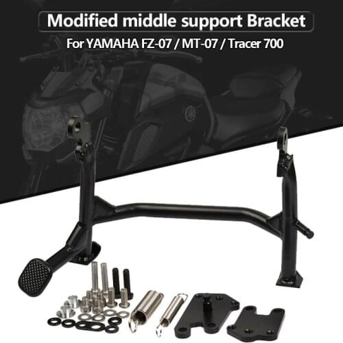 Motorcycle Foot Center stand for 2013-2020 Yamaha MT 07 Tracer700 MT-07 FZ-07 MT07 FZ07 Foot Peg Mount Bracket Frame Kickstand