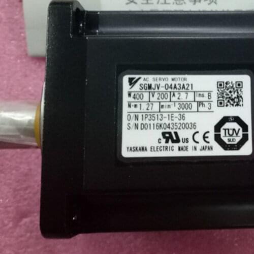 Used Tested Working SGMJV-04A3A21 AC SERVO MOTOR