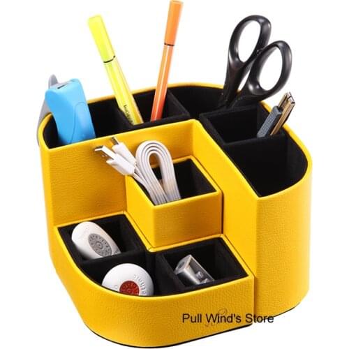 Exquisite Combination Of Desktop Storage Box Creative Office Stationery School Supplies Storage Box