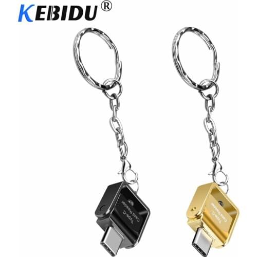Kebidu Type C Card Reader Micro SD TF Memory For Macbook Pro Samsung S9 S8 Xiaomi 5 6 Card Reader Micro SD/TF Microsd Laptop