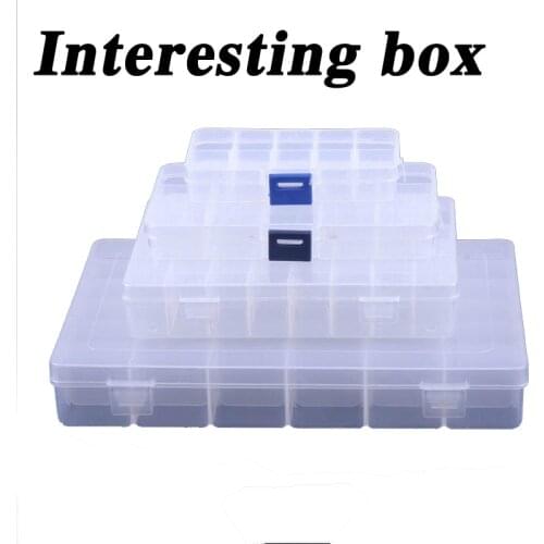Storage box, parts box, lattice box, accessory box, electronic component box, various lattice numbers
