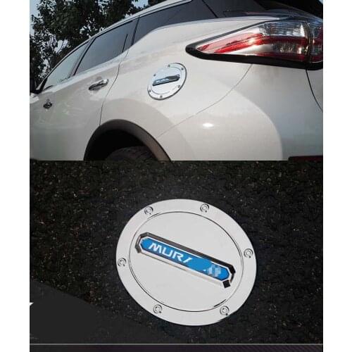 Fuel Oil Tank Gas Cap Cover Blue Words for 2015-2021 Nissan Murano Molding Car Accessories Decoration Style