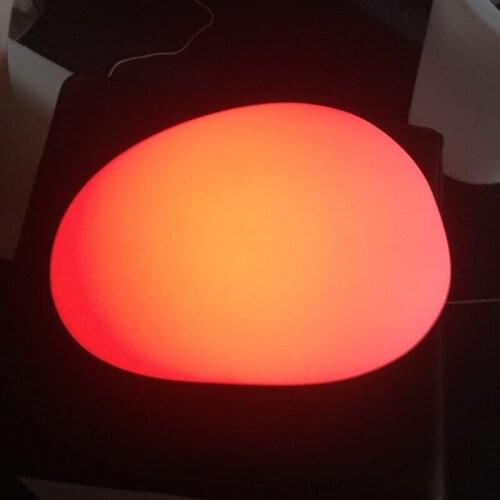 L32*W24*H17cm LED Stone Shape illuminated Table Lamp Cobble Lights for Christmas Decoration Free shipping 1pc