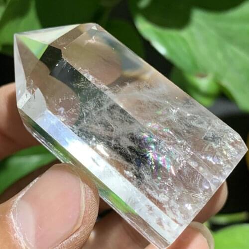 Copper Statue White crystal column