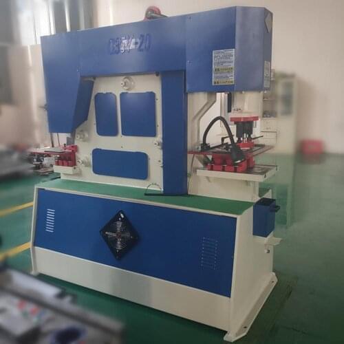 Multi-Function Iron Worker Machine with Plate Hole Punching and Shearing Bending