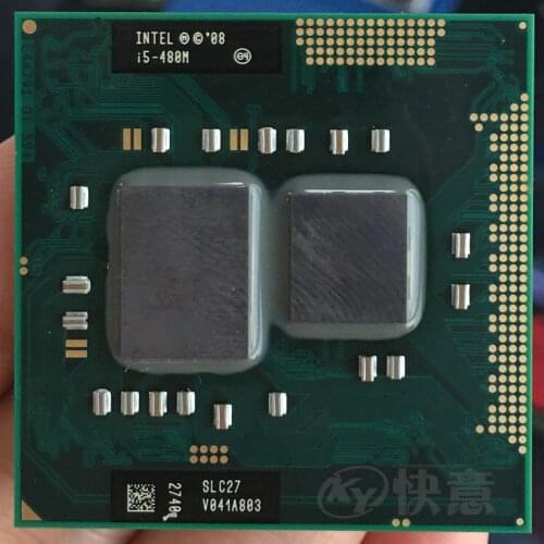Intel Core I5 480m CPU 3M/2.66GHz/2933 MHz/Dual-Core Laptop processor I5-480M Compatible HM57 HM55