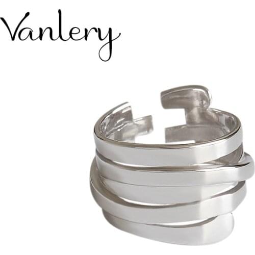 Romantic Charming Open Lines Ring for Women Vintage Boho Party Rings Gothic Punk Jewelry Gifts for Girls