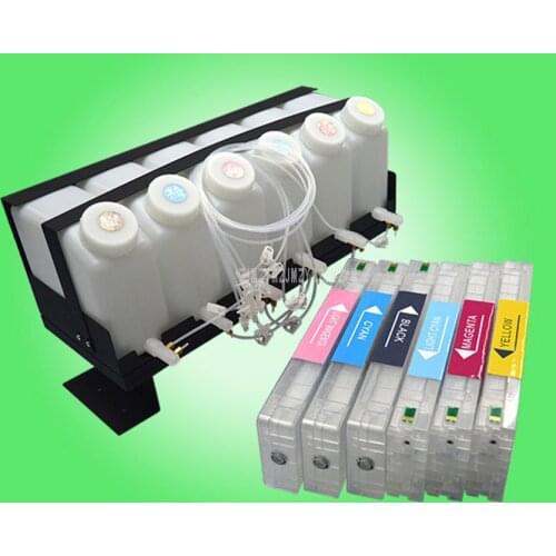 Ink Cartridges Ink Supply System Replacement For Epson SureLab D3000 Printer CISS System 6X700ML With Chip External 6X2000ML