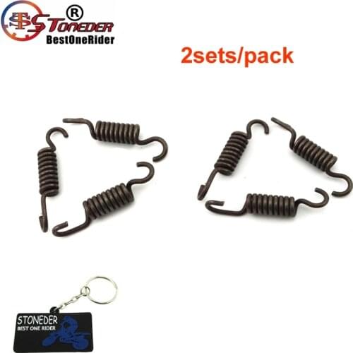 STONEDER 2 Sets Heavy Duty Minimoto Clutch Pad Spring For 47cc 49cc 2 Stroke Engine Pocket Dirt Bike Mini Kids ATV Quad