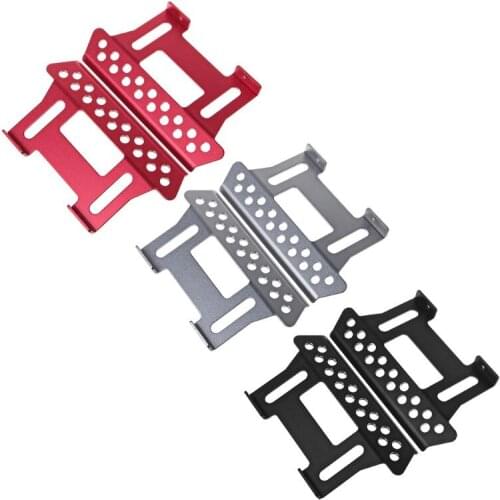 1Pair Alloy Side Step Plate Board For AXIAL SCX10 CC01 D90 1/10 RC Crawler Car Truck 95AE