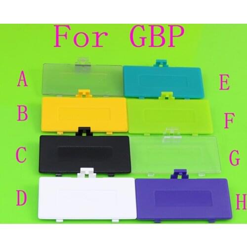 50PCS For GameBoy Pocket GBP New Battery Cover Lid For GAMEBOY GBP Battery Door Replacement