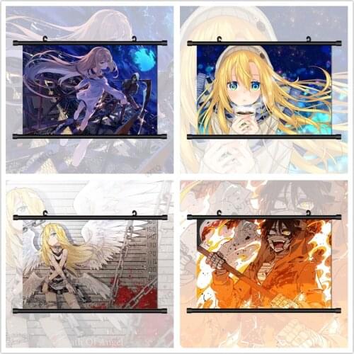 WTQ Anime Posters Angels of Death Rachel Gardner Isaac Foster Anime Manga Wall Decor Wall Art Picture Room Decor Home Decor