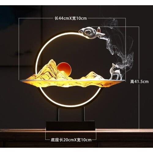 Aromatherapy Backflow Incense Burner Stick Holder Backflow Incense Burner Waterfall Smoke Incienso Quemador Incence Burner