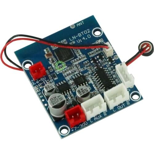 1Set Car Bluetooth 4.0 / 3.0 Audio Receiver Board Stereo Wireless Sound Module Support Bluetooth Amplifier Speakers For DIY