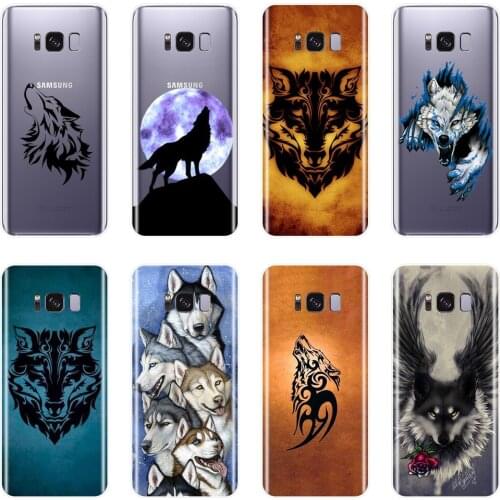 For Samsung Galaxy Note 4 5 8 9 Case Silicone Cool Wolf Soft Back Cover For Samsung Galaxy S5 S6 S7 Edge S8 S9 Plus Phone Case