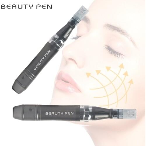 Microneedeling pen Bayonet Needle Cartridge Auto Derma Roller Microneedle face care stamps Embroidery mesotherapy machine